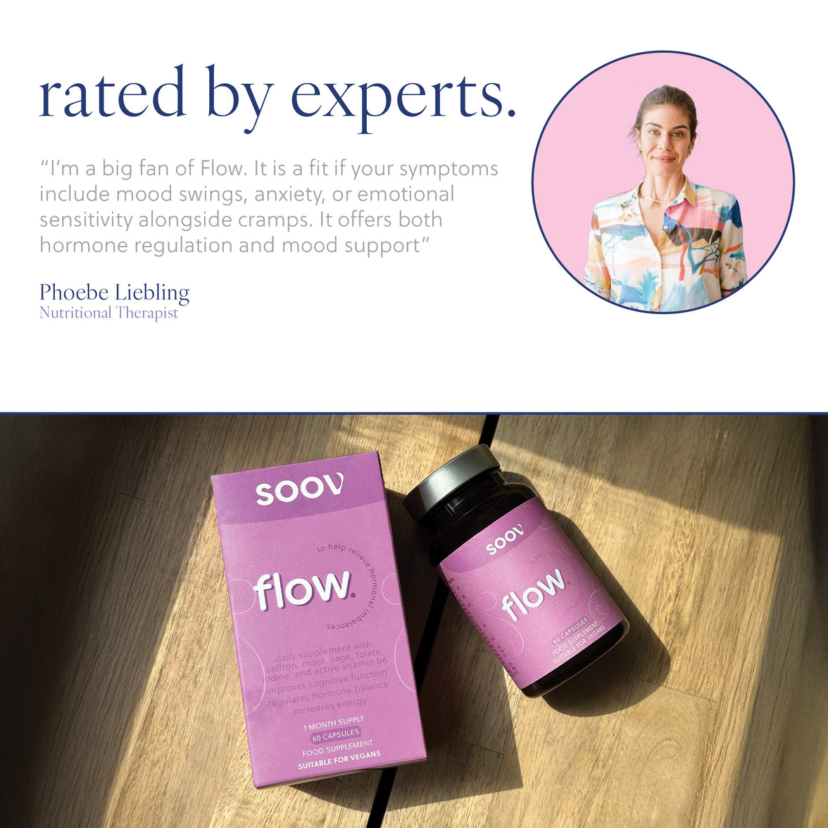 Flow - Period Multivitamin - 60 Vegan Capsules