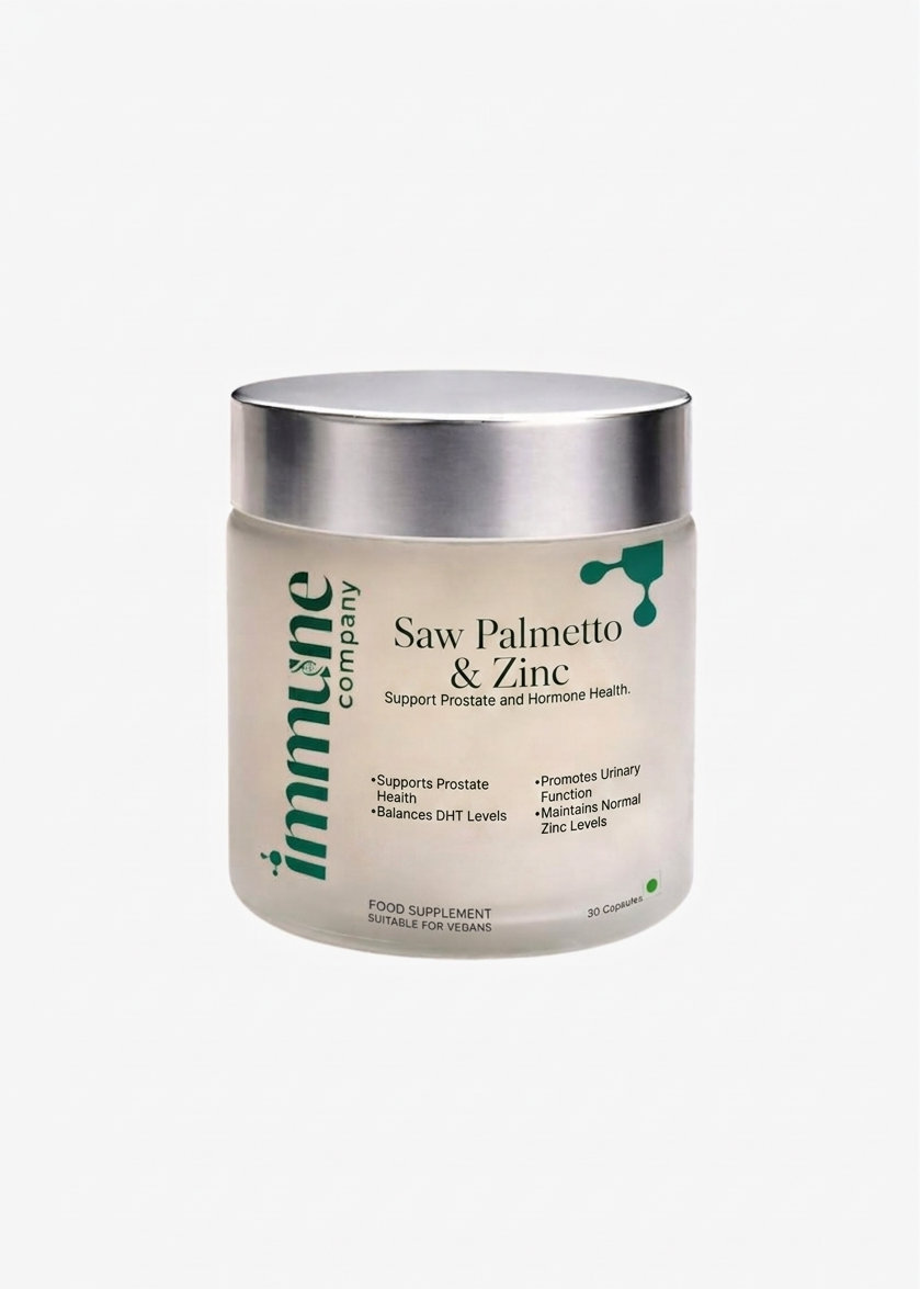 Saw Palmetto & Zinc - 120 Vegan Capsules (For Men)